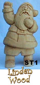 santa carving