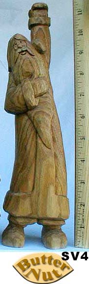 butternut victorian santa